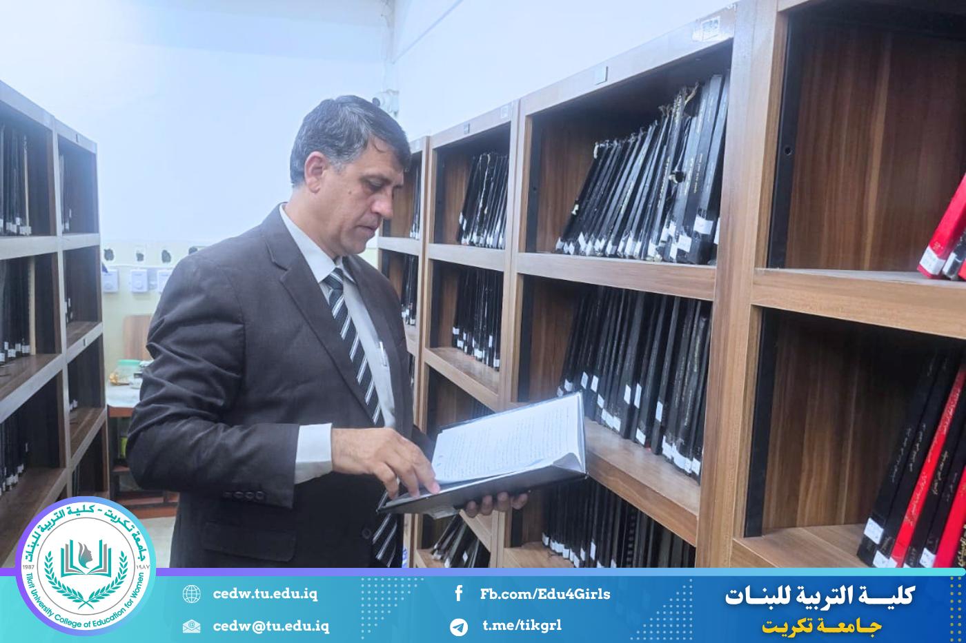 تدريسي من كلية التربية للبنات يشارك عضواً في لجنة وزارية لتأييد استحداث دراسة الماجستير بجامعة الموصل